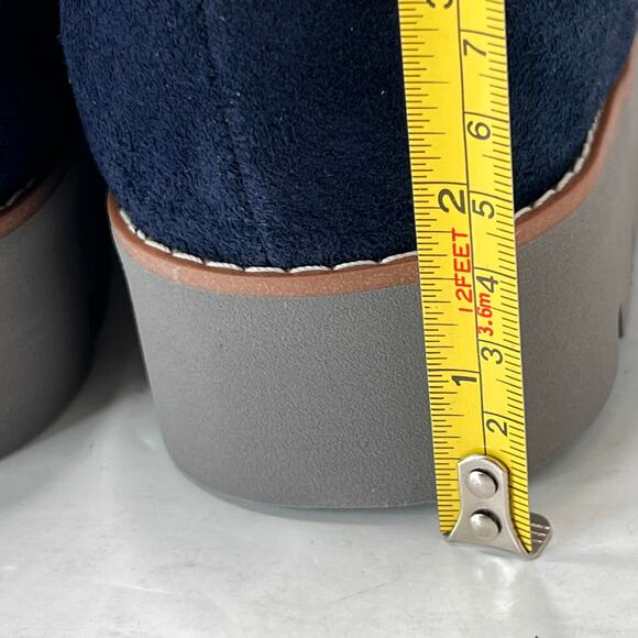 Vionic Finley Slip On Comfort Shoes Suede Loafers Syrah Blue Women 9.5 M NWB - Picture 8 of 11